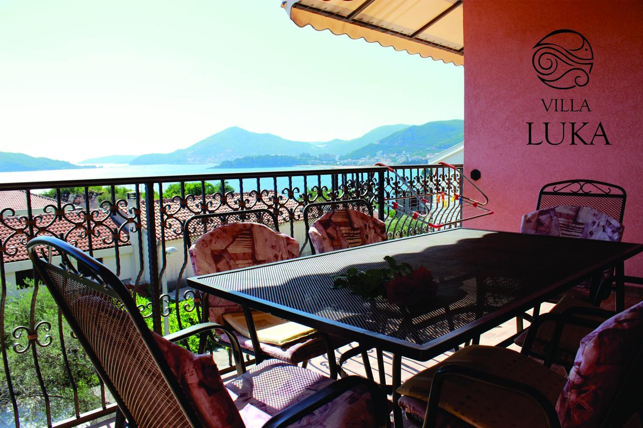 Apartments Villa Luka Sveti Stefan Bagian luar foto